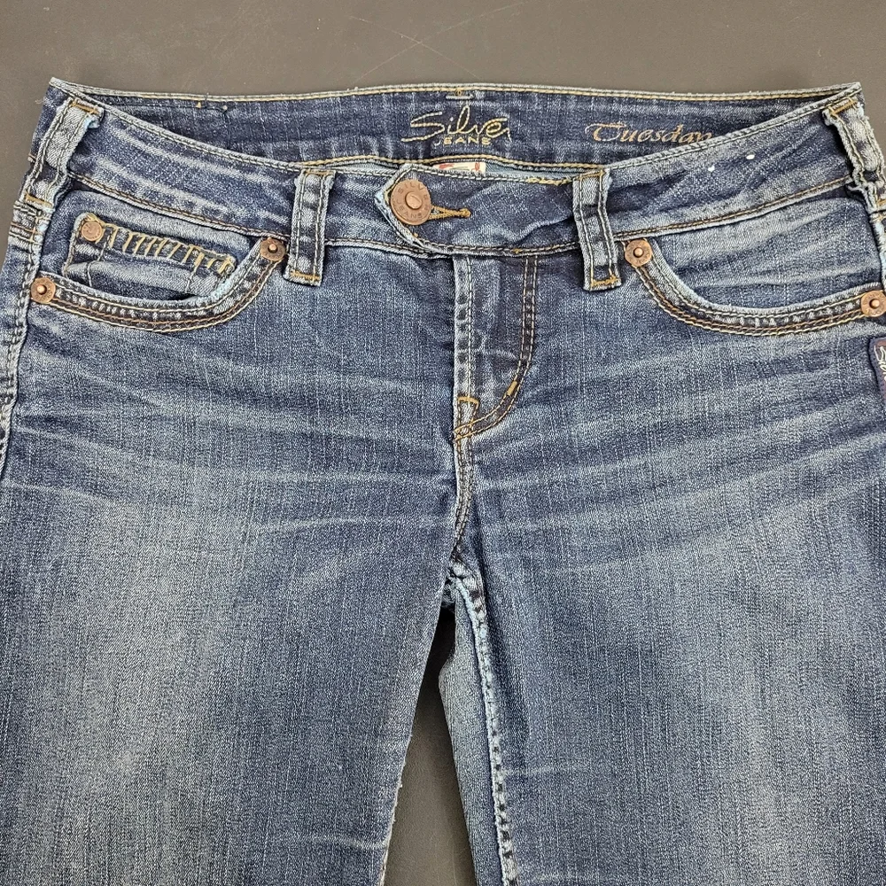 Silver Tuesday Flap Jeans - Picture 3 of 15